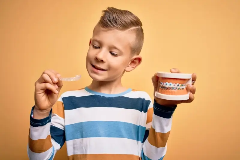 Zakończenie leczenia nakładkami Invisalign